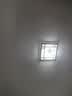 LED新中式吸顶灯客厅现代简约卧室羊皮灯仿古方形实木中国风灯具 08款45*45cm三色调光24瓦 实拍图