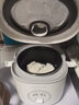 九阳（Joyoung） 电饭煲家用迷你小电饭锅1.2L电饭锅可开盖一键操作不沾内胆热饭煮粥锅1-3人 12FZ618白色 1.2L 实拍图