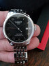 天梭（TISSOT）瑞士手表力洛克系列商务自动机械表男士腕表七夕情人节礼物送男友 T006.407.11.053.00黑盘钢带 实拍图