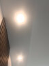 新飞 筒灯led天花板嵌入式射灯石膏板PVC家用吊顶天花灯暗装防眩洞灯 【铝壳 白+黑】6W 超亮三色光 实拍图