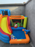 博士豚 充气城堡室外大型户外儿童玩具跳床滑梯攀岩家用小型游乐场 62030-喷水城堡( 可玩水款 ) 实拍图