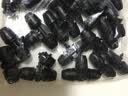 南水灌溉 铜雾化喷头360度自动旋转洒水器园林绿化草坪喷灌溉喷淋浇水神器 90°对喷折射喷头 实拍图