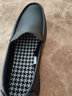 强人商务休闲男鞋通勤皮鞋头层牛皮一脚蹬驾车鞋 JDA351049 黑色 44码 实拍图