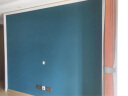 美尚雅蒂 客厅纯色墙布无缝全屋卧室电视墙壁布现代简约家用背景墙孔雀蓝布面壁纸 孔雀蓝 HV-04 晒单实拍图
