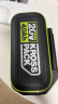 威克士20V锂电4.0Ah电池包WA3016/WA3054通用绿色大脚板锂电电动工具 实拍图