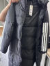 阿迪达斯 （adidas）冬男子长款连帽防寒保暖羽绒服蓬松外套 JG3840 黑色 L  实拍图