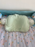 贝谷贝谷 婴儿枕头 定型枕 0-1岁宝宝枕头护型婴儿枕四季新生儿童纠正偏头 萌萌熊 绿色+防吐奶枕垫 实拍图