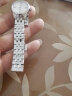 天梭（TISSOT）瑞士手表女力洛克系列钢带自动机械女表女士腕表送女表送老婆礼物 T41.1.183.16白盘镶钻字粒 实拍图