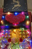 德芙（Dove）巧克力礼盒装520三八女神节情人节生日礼物送老婆女友闺蜜创意 双层爱心小熊金花 礼盒装 243g 实拍图
