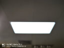雷士（NVC）集成吊顶厨卫灯 铝扣板灯 嵌入式厨房灯浴室灯防水防雾 18/24w 银边30x60cm LED24瓦 正白光 实拍图