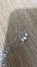 Lnieer小方糖吊坠925银项链女款网红银项链轻奢高级感小众项链女锁骨链 三个方糖项链【925银】 实拍图