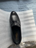 金利来（Goldlion）男鞋商务休闲鞋皮鞋轻便舒适套脚乐福G521310324AAB-黑色-43码 实拍图