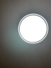 雷士照明（NVC）led大瓦数客厅吊扇灯大尺寸高亮灯具餐厅风扇灯隐形扇叶星光面罩氛围感直流变频电机遥控 实拍图
