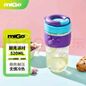 miGo甜甜圈玻璃水杯高颜值便携学生吸管泡茶大容量防烫男女通用520ml 实拍图
