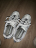 SKECHERS斯凯奇怪兽甜心熊猫鞋休闲运动鞋时尚老爹鞋女 99999693/WGY 白色/灰色 37 实拍图