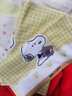 金号纯棉纱布毛巾2条成人洗脸面巾双层无捻绣花柔软吸水卡通SNOOPY SN1049黄色(纱布款) 2条 实拍图