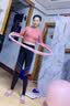 Ma fitness呼啦圈收腹加重减肥神器不伤腰瘦肚子减小腹专用成人身瘦身哗啦圈 4斤/粉白色-瘦腰肚子推荐 实拍图