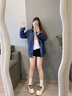 达芙妮厚底小白鞋女2025夏季新款女鞋时尚百搭厚底增高轻便休闲板鞋女 米咖色 37 实拍图