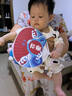 婧麒婴儿连体衣夏装新生男女宝宝夏季衣服纯棉薄款空调服爬服夏天 奶牛 73cm 实拍图