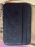 Geremen 卡包男士女士牛皮小卡包证件夹卡套头层牛皮身份夹公交卡包 Y04 羊皮黑色 实拍图