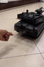 赟娅超大遥控坦克金属履带合金军事遥控车模型充电可开炮玩具男孩礼物 68恒龙豹2-伸缩炮管-专业版 六一儿童节礼物彩盒 实拍图