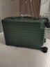 海澜之家（HLA）行李箱男女学生铝框拉杆箱旅行箱登机箱密码箱托运大容量结婚皮箱 青松绿-铝框 20英寸-10%顾客选择短途出行 实拍图