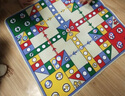 萌游记【精选推荐】儿童地毯飞行棋游戏垫爬行垫子聚会外出桌游趣味玩具 飞行棋垫90*90*0.3-EVA棋-收纳 实拍图
