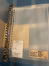 无印良品 MUJI EVA树脂收纳袋 带拉链 活页夹用 9A62003 半透明 21×14.8cm/活页夹用 /20孔 实拍图