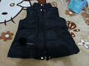 卡姆森2025年新款棉马甲女韩版秋冬棉服背心外穿学院风休闲马夹外套女 黑色 M【90-100斤】 实拍图