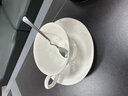 国涛简约纯白咖啡杯碟欧式骨瓷小奢华陶瓷咖啡器具配勺子印字定制logo 英式（1杯1碟1勺） 200ml 实拍图