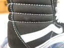 VANS范斯官方 升级款Comfy SK8-Hi黑色舒舒服服缓震板鞋 黑色 36.5 实拍图