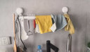 太力免打孔挂钩架杆厨房置物架用具卫生间毛巾架铝合金吸盘壁挂8钩 晒单实拍图