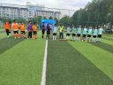 KELME /卡尔美定制足球服男套装比赛透气短袖V领组队服印字印号球衣 8351ZB1085荧光橙 L 实拍图