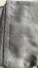 诺罗免打孔窗帘魔术贴简易短帘卧室纯色全遮光防晒隔热 涤阳麻灰色 130cm*250cm 1片 粘贴式 实拍图