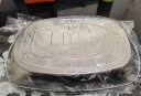 舍里西餐厅复古餐盘薯条装盘创意马口铁小托盘干果盘零食盘小吃盘 咖啡厅- 25.5cm 单个入 实拍图