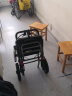 【德国品牌】OWHON 老人轮椅手推折叠轻便小巧出行上飞机旅行残疾人老年人手动四轮车 碳转印拉杆款【9.9kg+12寸后轮+免安装】 实拍图