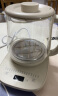 小熊（Bear）养生壶 煮茶器 烧水壶 煮茶壶 316L不锈钢多段保温迷你玻璃花茶壶 智能电热水壶1.5L YSH-E15M3 实拍图