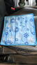 迪加伦 冰沙 汽车坐垫 汽车冰垫 车用坐垫 冰晶 办公座椅垫 沙发垫 多功能夏季凉垫瑜伽垫 汽车用品 雪花款 后排长片45*130 实拍图