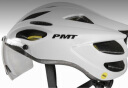 PMTMIPS亚洲版防撞风镜骑行头盔自行车气动安全帽公路山地车男女装备 风镜月光白 L码(57-61CM) 晒单实拍图