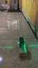 昌盛德红外线水平仪十二线绿光高精度抹灰打点室外强光砌墙砖自动打线 旋转窗口【绿光12线】双电裸机 晒单实拍图