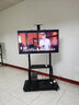 凯旗 电视移动支架液晶电视架落地挂架商用家用办公架子适用于华为海信tcl夏普小米等 55-100英寸通用/大屏一体机专用/双置物架 实拍图