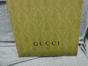 GUCCI 古驰围巾 女士经典双G印花羊毛围巾 信封袋款 浅棕色 165904 3G646 9664 实拍图