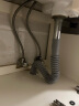 橱卫帮（CVBAB）面盆下水管 洗手盆防臭下水器管 防臭密封圈排水管 下水软管CV386 实拍图