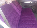 笨斯基汽车坐垫冬季保暖车垫办公椅单片坐垫短毛绒加厚冬天棉座垫座套 小蛮腰款8件套（非紫色请备注） 实拍图