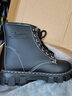 枫芸阁 马丁靴女2025冬季女靴棉鞋女学生韩版女鞋加绒加厚保暖雪地靴女 213米色加绒(偏小一码) 36 (230mm) 实拍图