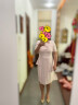 PORTS宝姿 夏装新款不对称领Peplum连衣裙女LB8D131KWB008 粉色 8 晒单实拍图