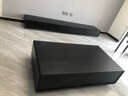 卢堡【现货】北欧电视柜茶几组合现代简约大小户型客厅原木色电视机柜 2.2m实木电视柜带LED灯 整装发货 实拍图