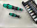 维拉（WERA）迷你棘轮扳手套装进口ToolCheck德国快速双向螺丝刀批头套筒工具 ToolCheck英制【39件套】056491 实拍图