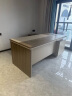 舒炫（SHUXUAN） 老板桌办公桌简约现代大班台总裁桌经理桌办公家具办公桌椅组合 1.8米老板桌+侧柜 晒单实拍图
