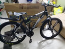 永久（FOREVER）山地自行车男越野单车变速赛车26英寸学生成年大人女成人 铝架三刀-黑银【超强减震 超轻铝架】 27.5寸27速【适合:165-185cm】 实拍图